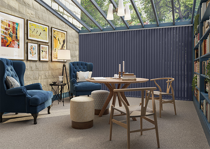Trinity (Blackout), Navy - Vertical Blind - Image 7